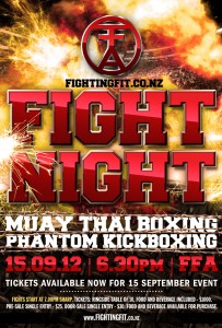 15 September 2012 - Fighting Fit Academy Fight Night